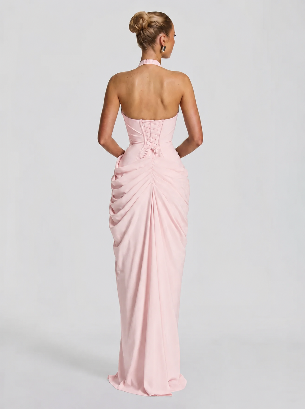 Anna - Abito Maxi in Chiffon con Scollo Halter