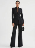Gia - Completo Sartoriale con Blazer e Palazzo