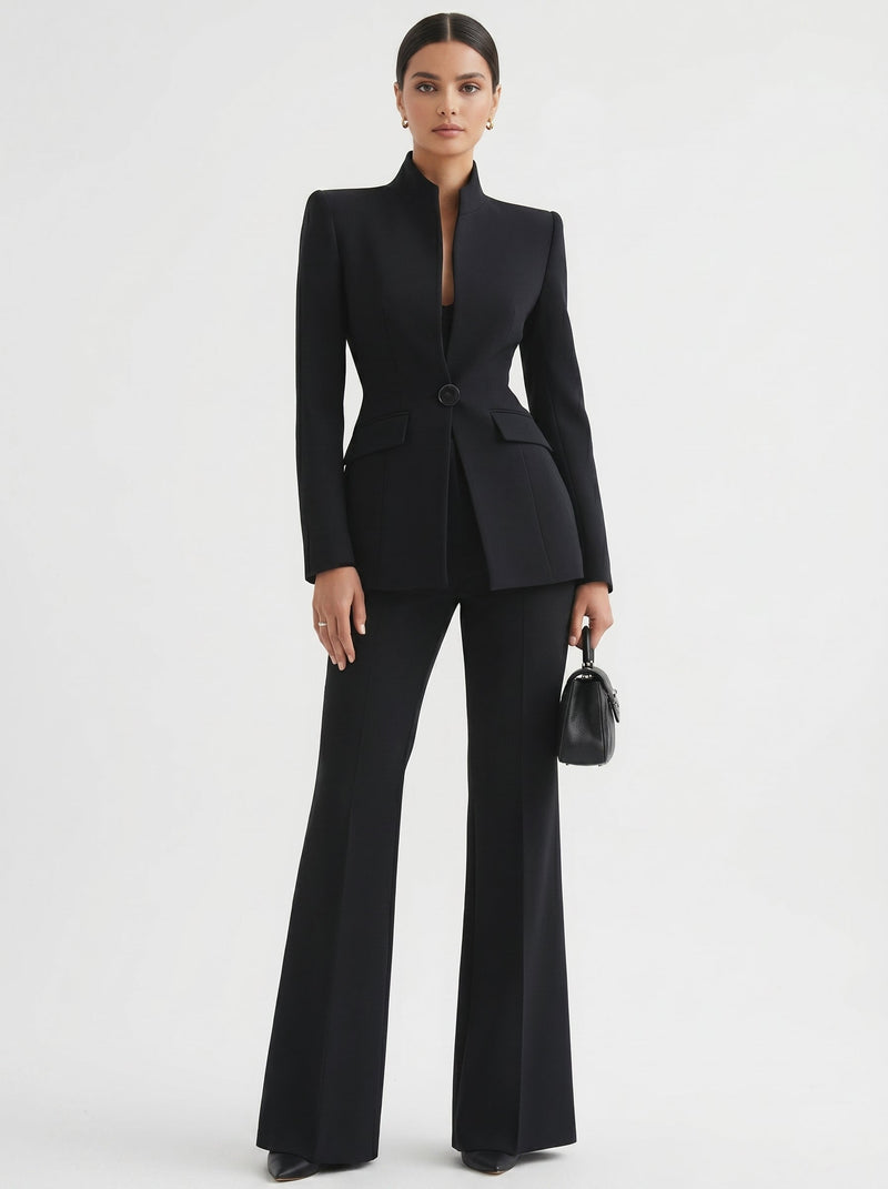 Gia - Completo Sartoriale con Blazer e Palazzo