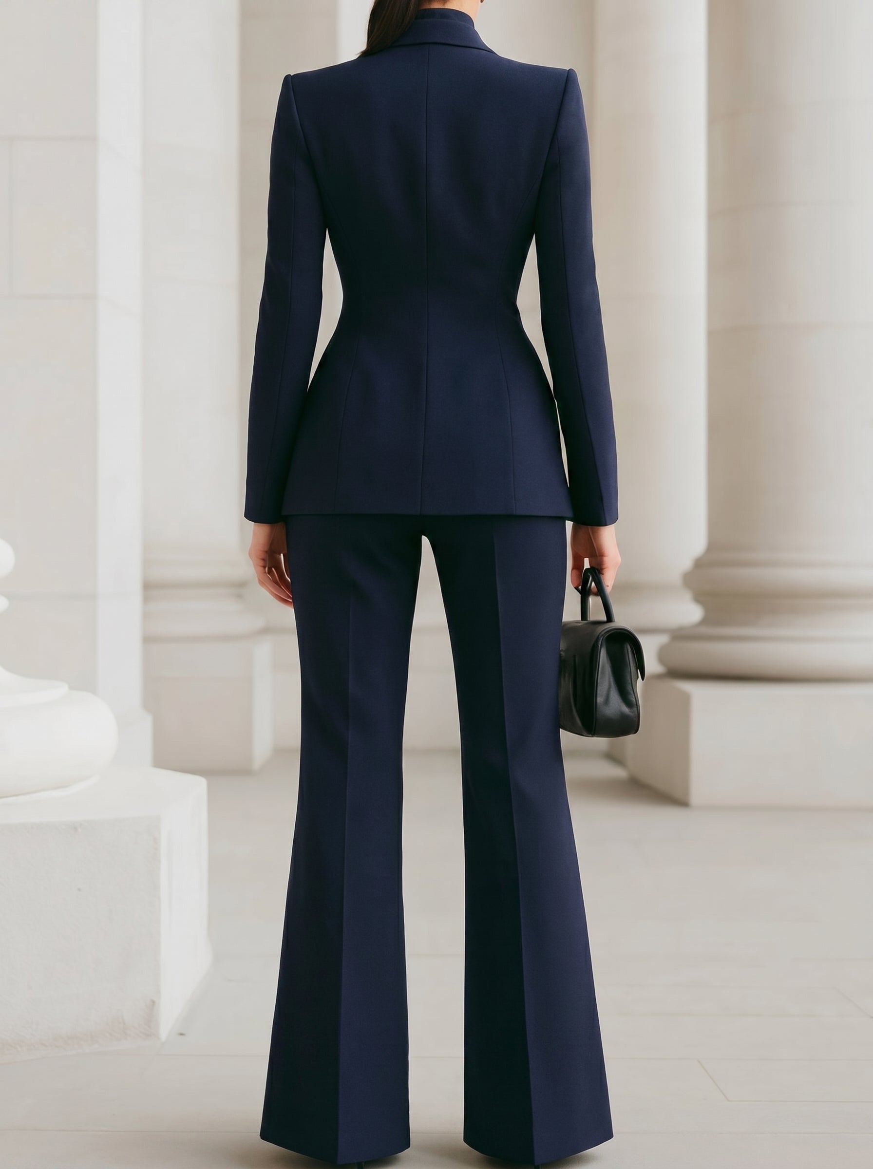 Gia - Completo Sartoriale con Blazer e Palazzo