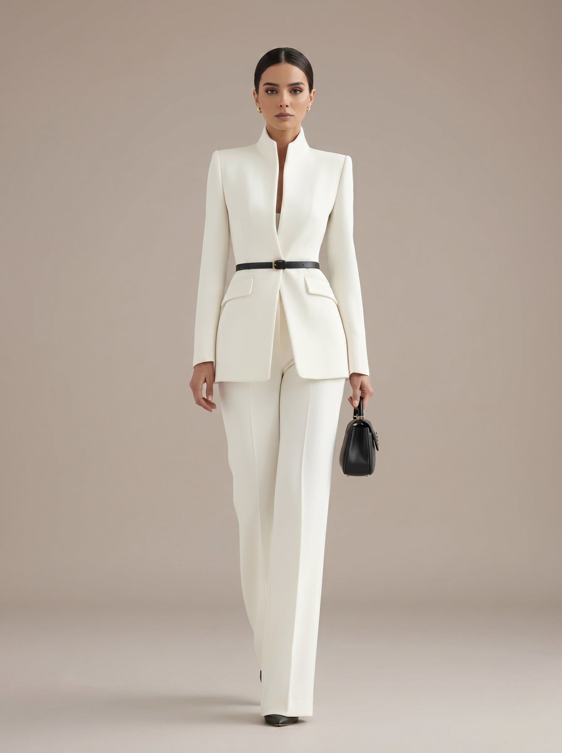 Gia - Completo Sartoriale con Blazer e Palazzo