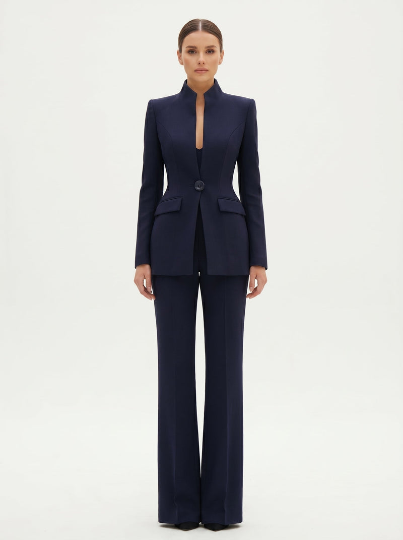 Gia - Completo Sartoriale con Blazer e Palazzo