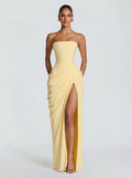 Cyra - Abito Lungo in Chiffon
