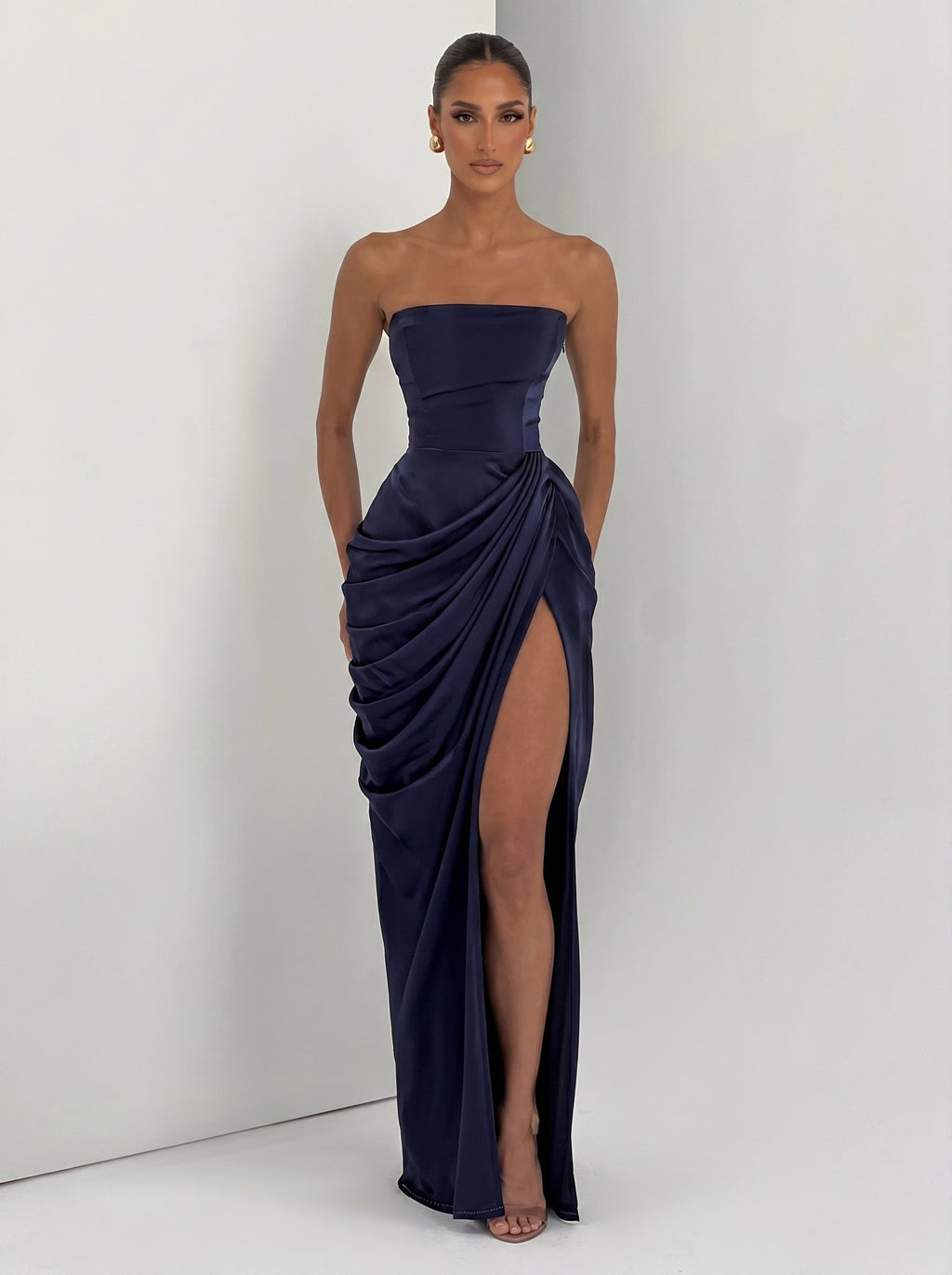 Cyra - Abito Lungo in Chiffon