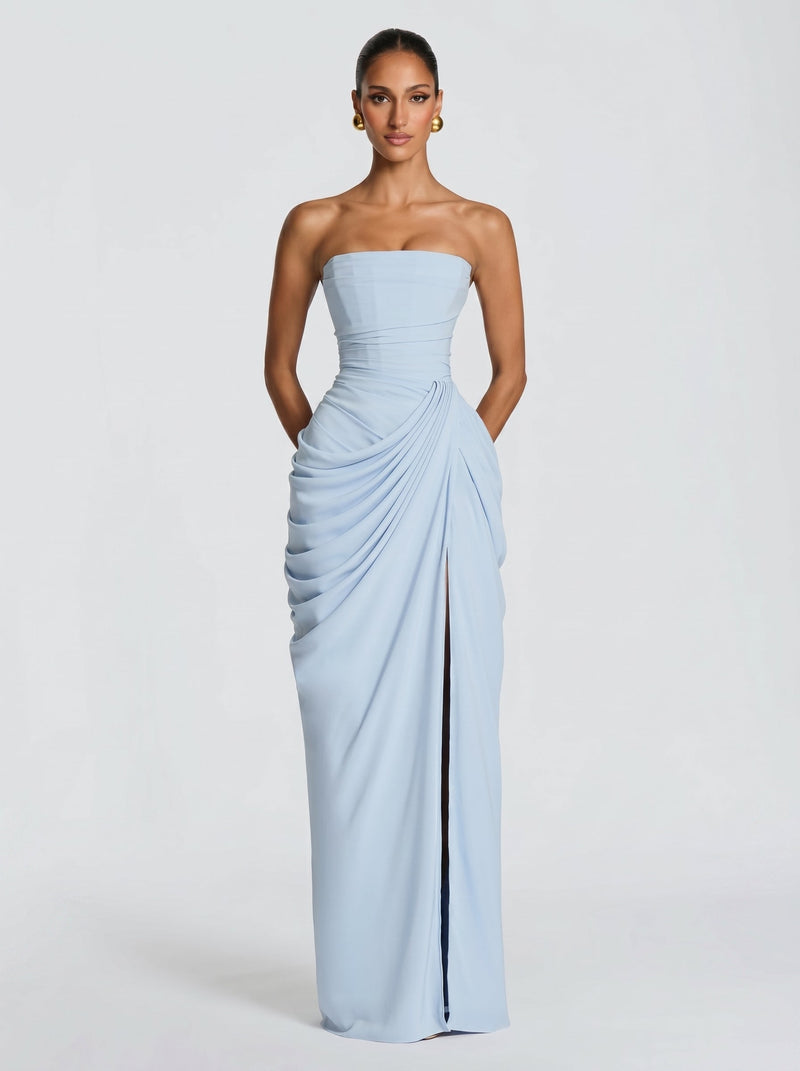 Cyra - Abito Lungo in Chiffon