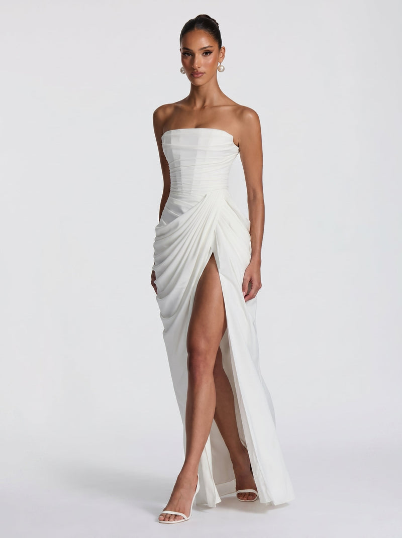 Cyra - Abito Lungo in Chiffon