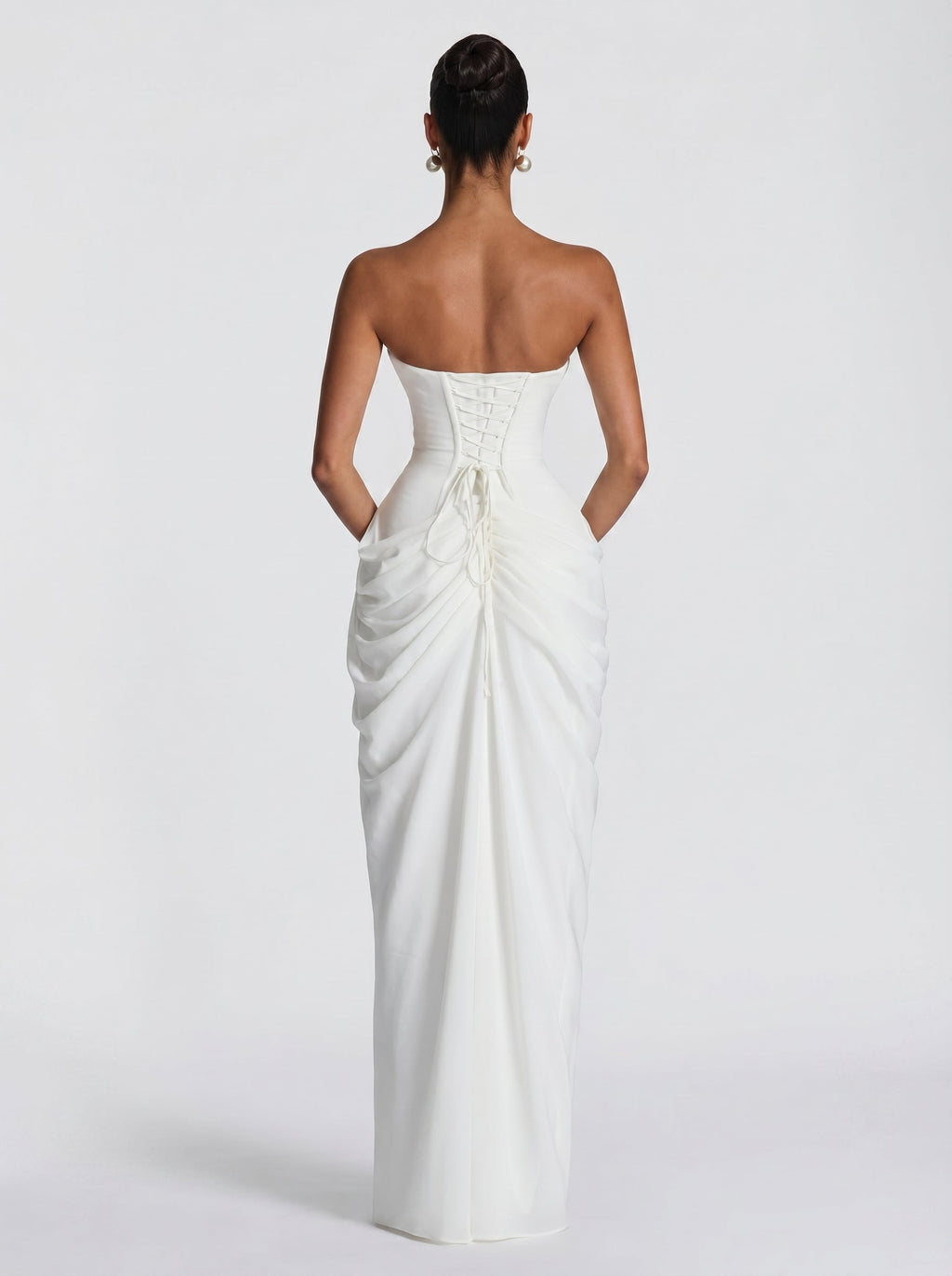 Cyra - Abito Lungo in Chiffon