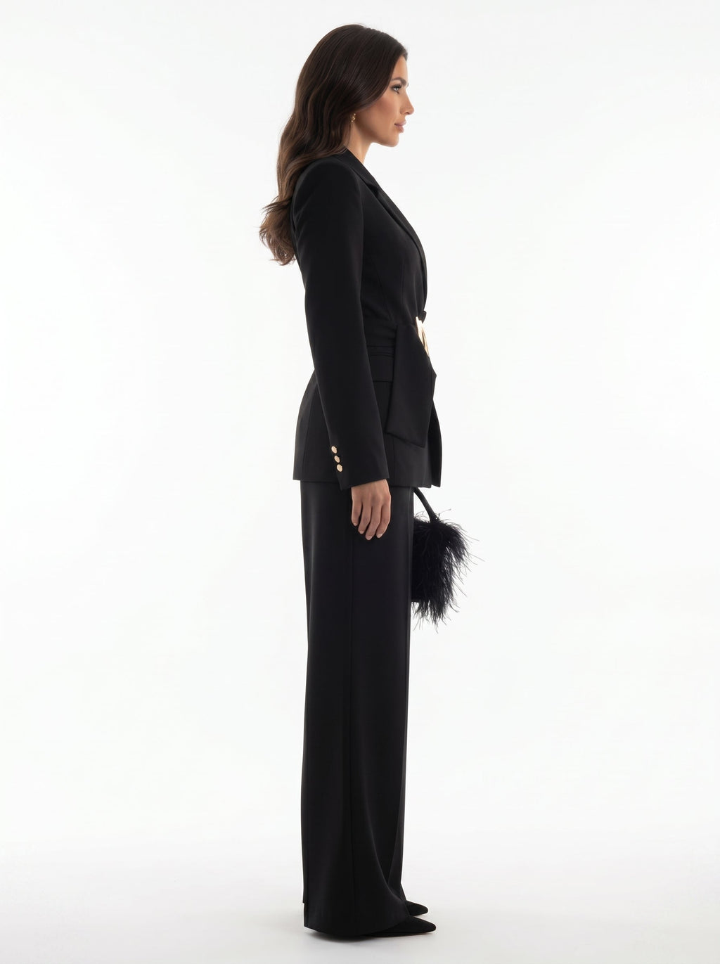 Dalila - Completo Sartoriale Executive con Cintura Gioiello