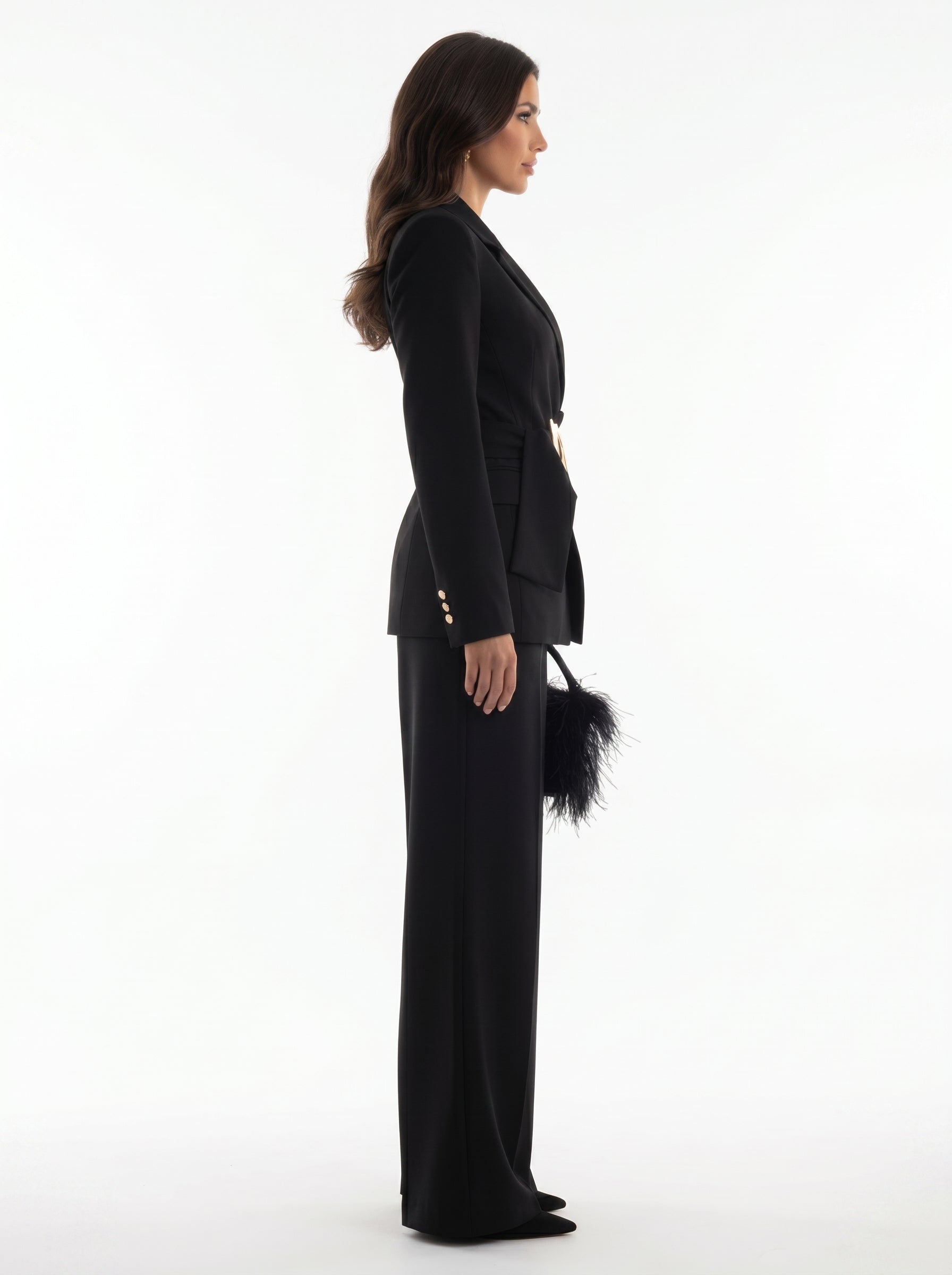 Dalila - Completo Sartoriale Executive con Cintura Gioiello