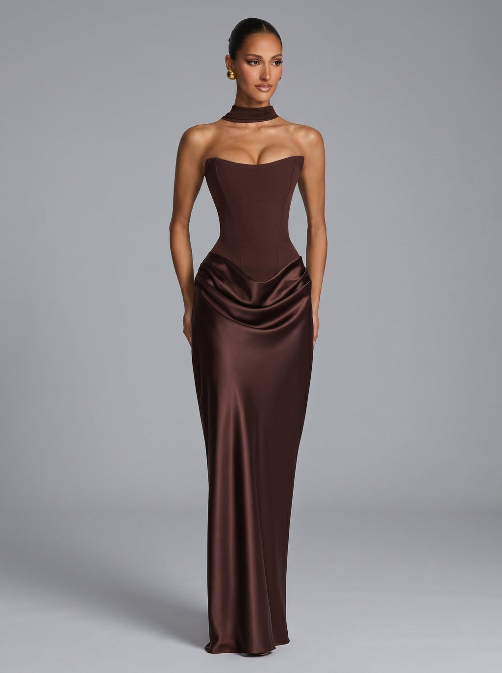 Danna - Abito da Gala Blu Navy