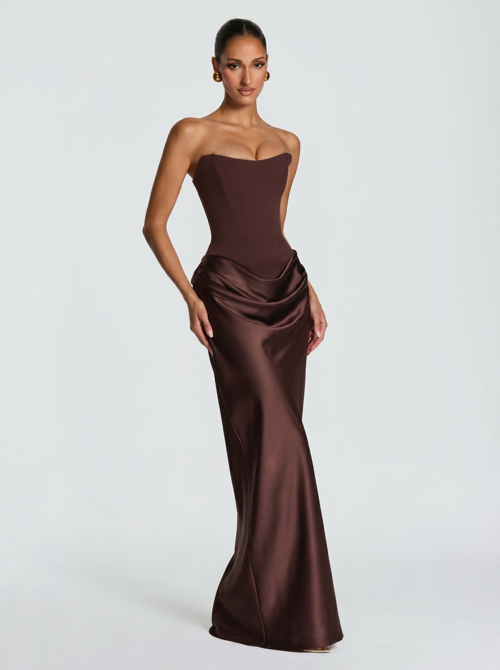 Danna - Abito da Gala Blu Navy