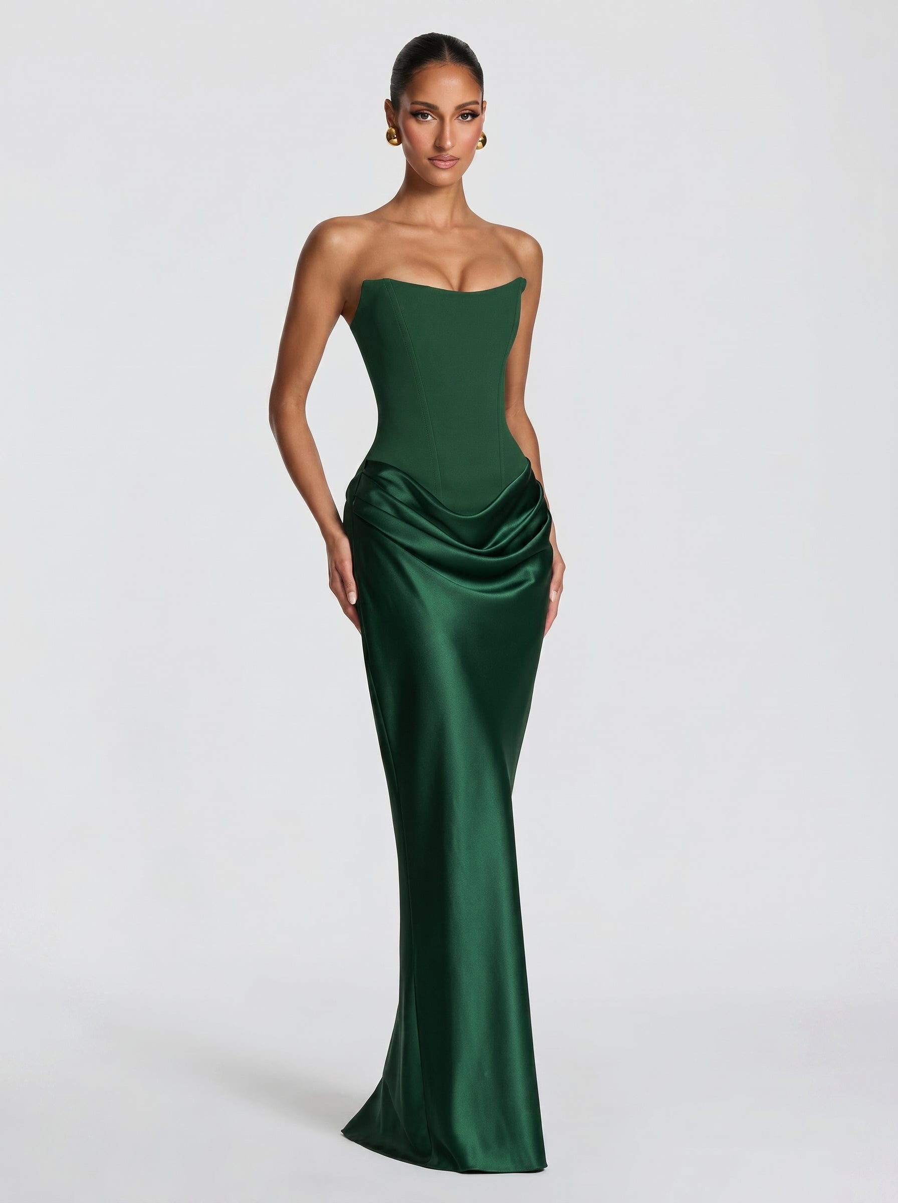 Danna - Abito da Gala Blu Navy