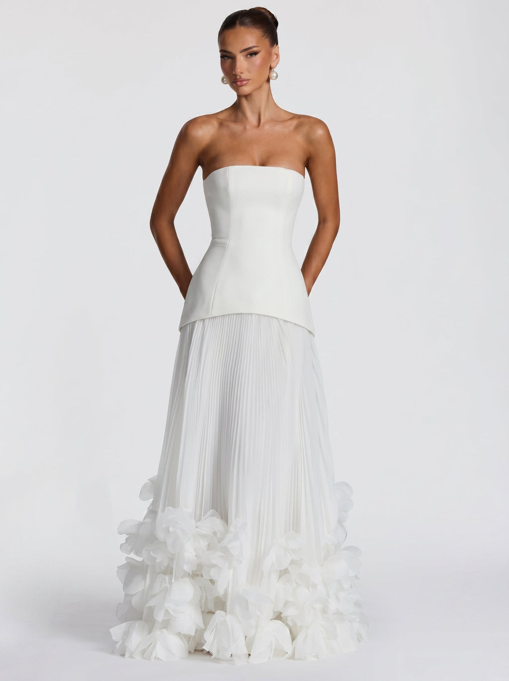 Sandra - Abito da Gala con Gonna Scultorea