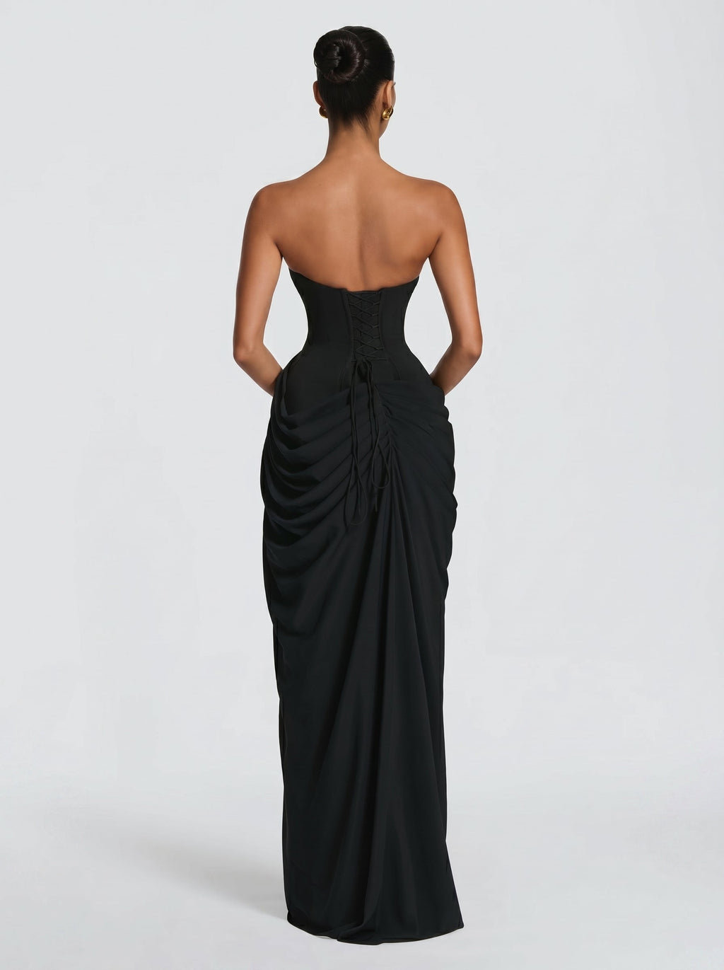Cyra - Abito Lungo in Chiffon