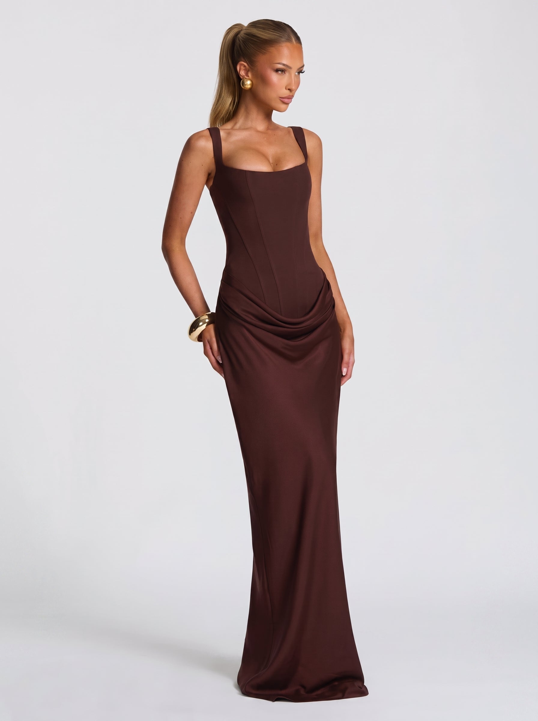 Antonella - Abito da Gala in Raso