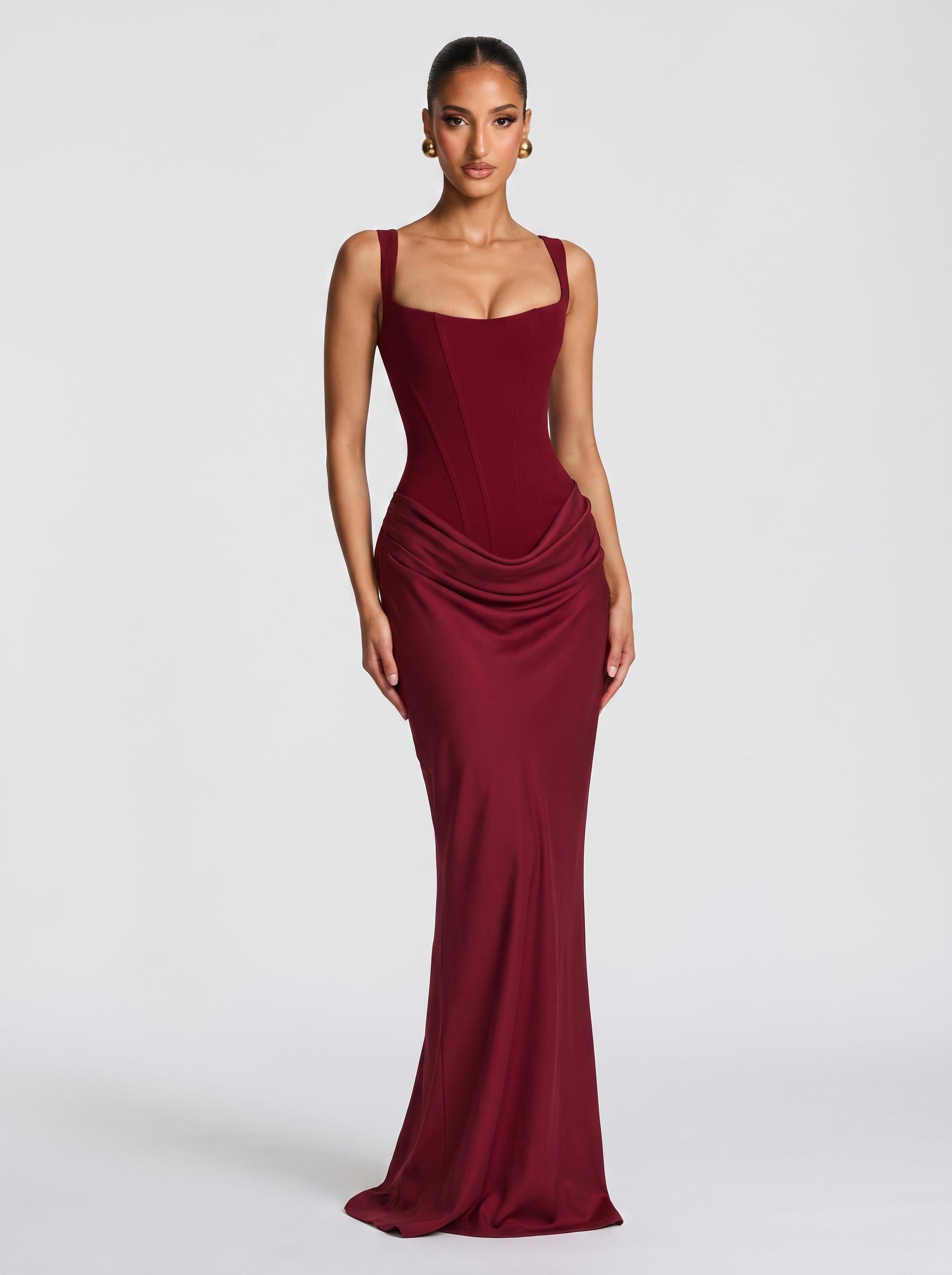 Antonella - Abito da Gala in Raso