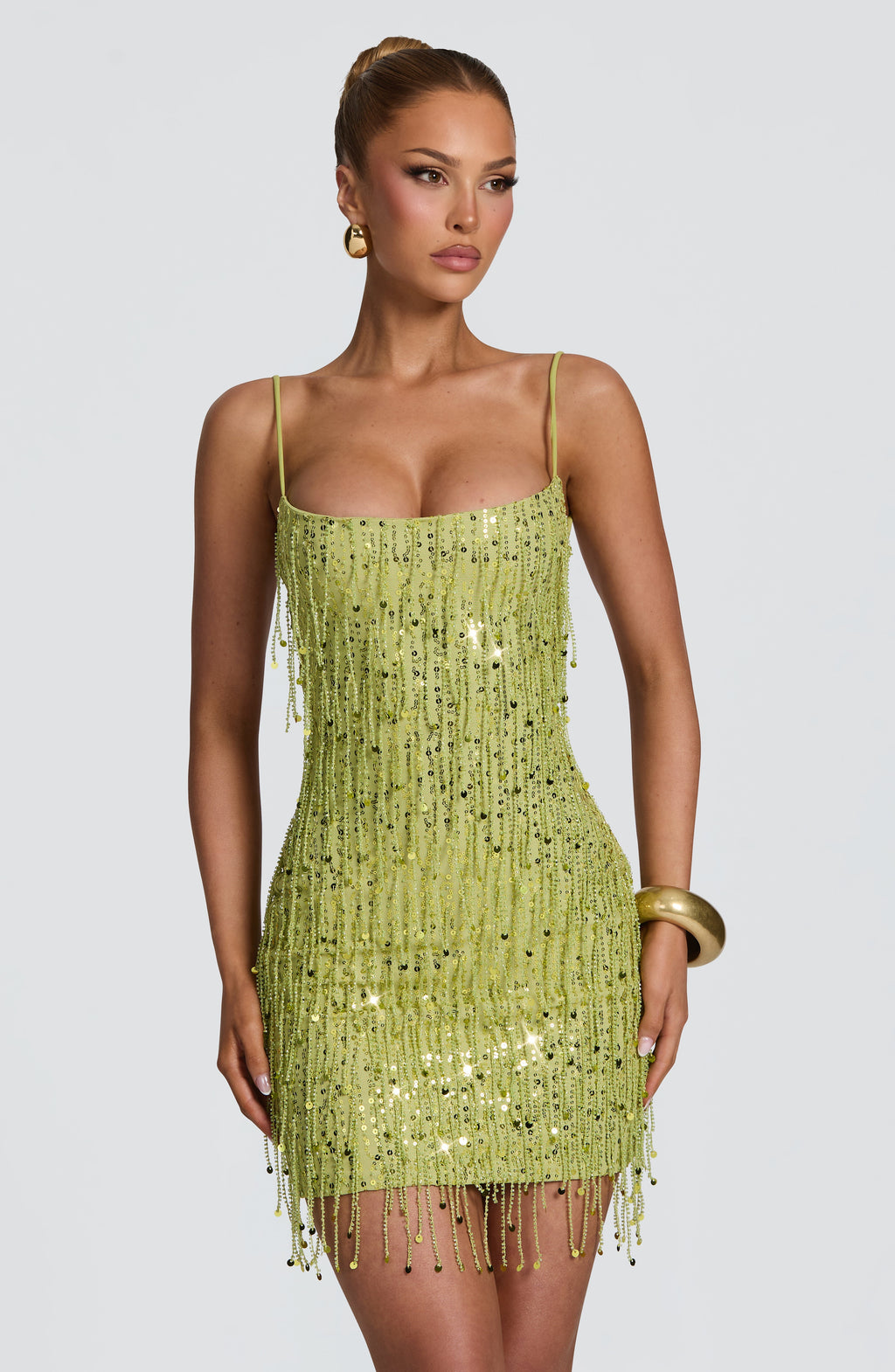 Nuria - Abito Mini con Paillettes