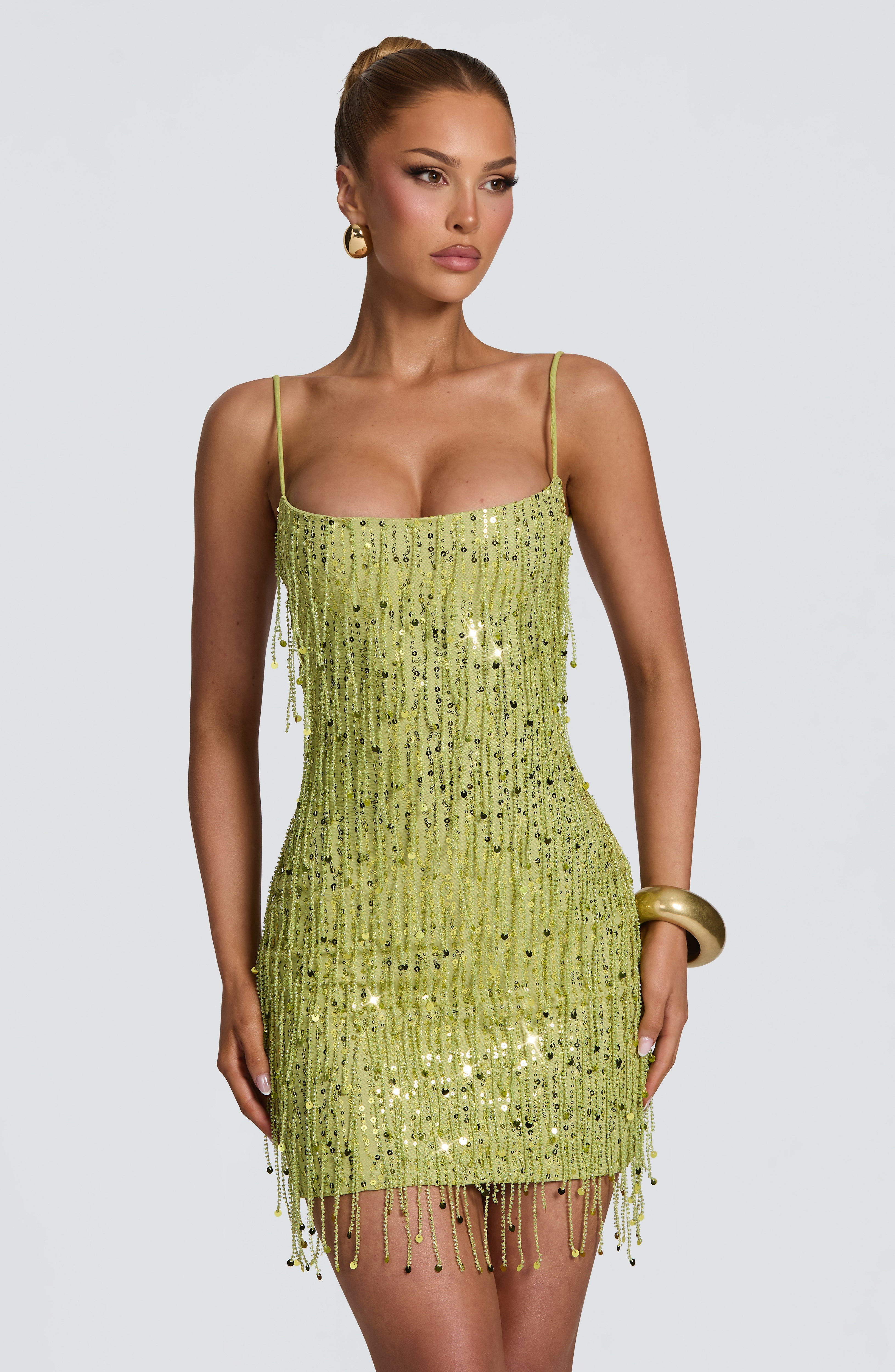Nuria - Abito Mini con Paillettes