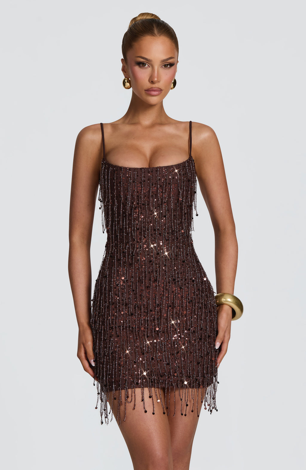 Nuria - Abito Mini con Paillettes