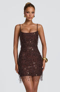 Nuria - Abito Mini con Paillettes