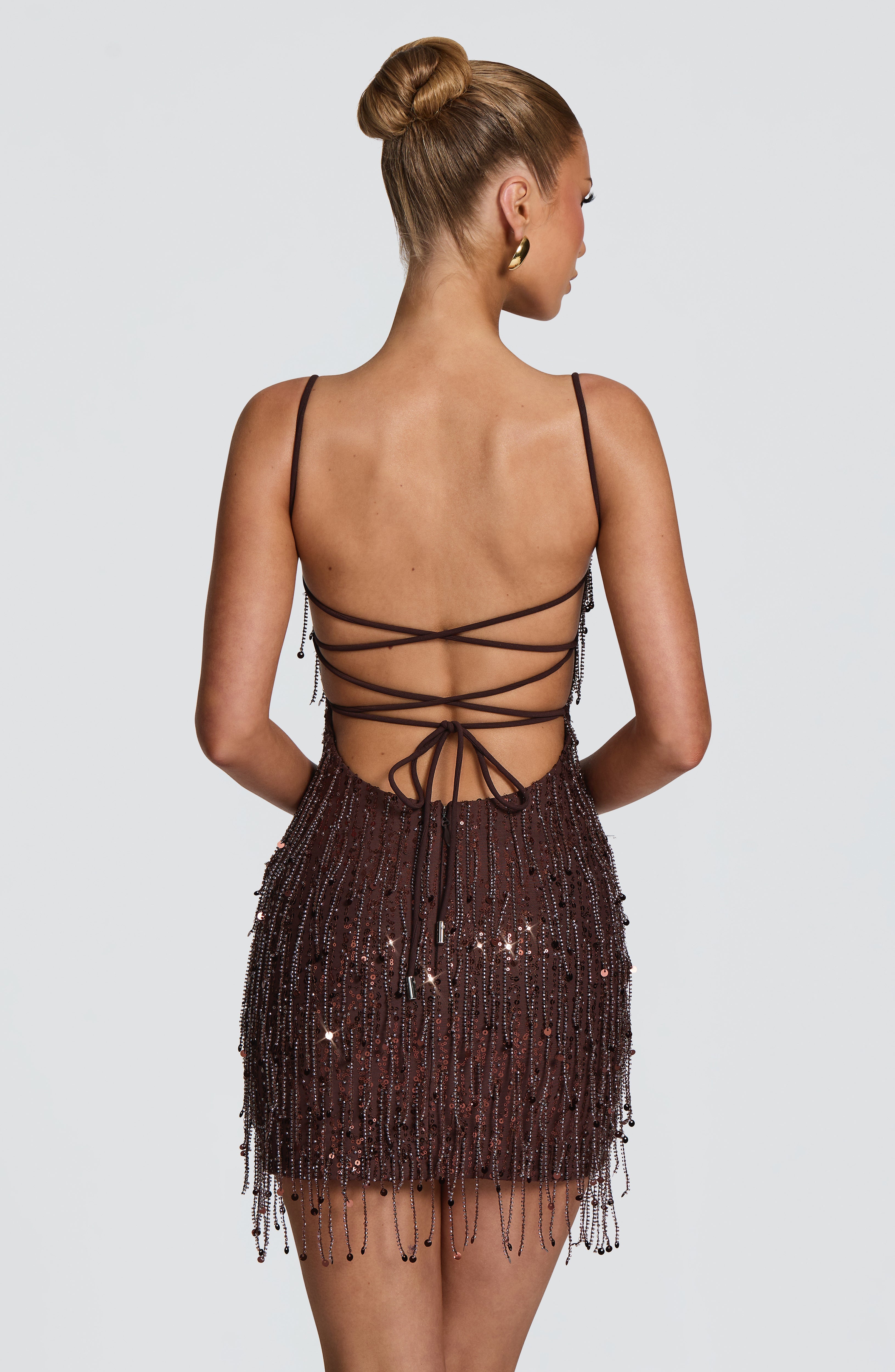 Nuria - Abito Mini con Paillettes