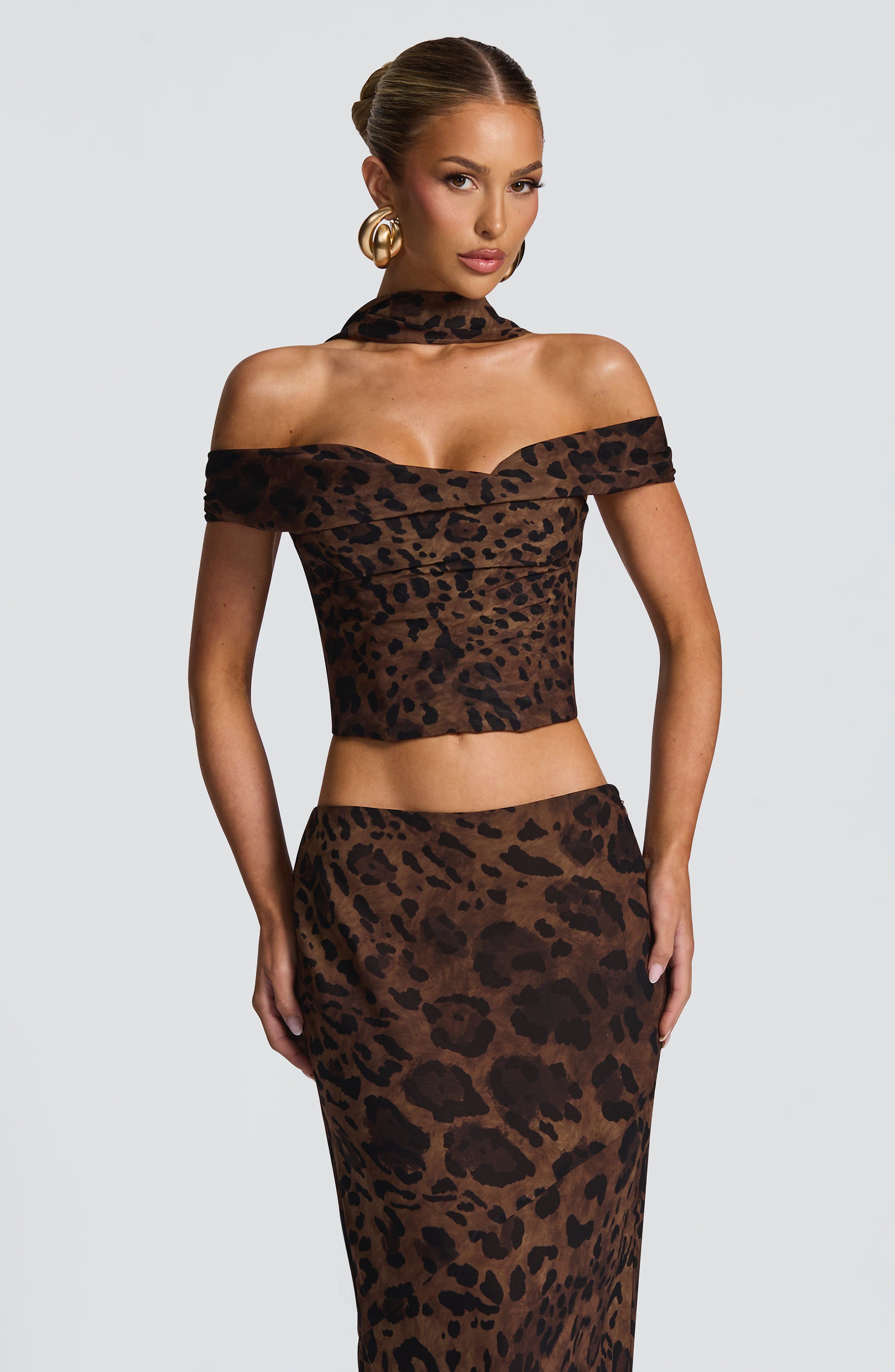 Chamu - Top Corto Multiposizione con Corsetto Integrato