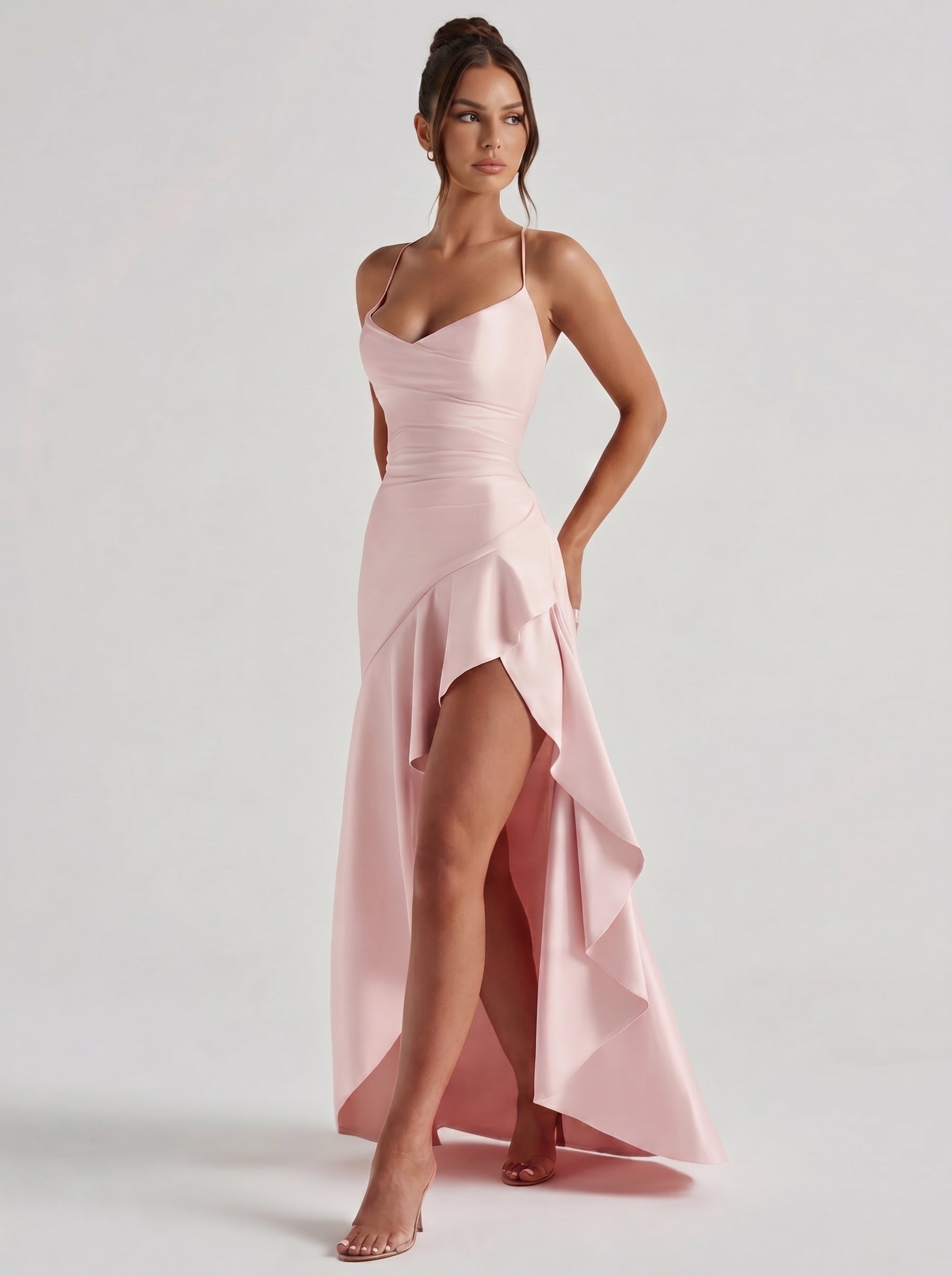 Renata - Abito da Gala in Raso