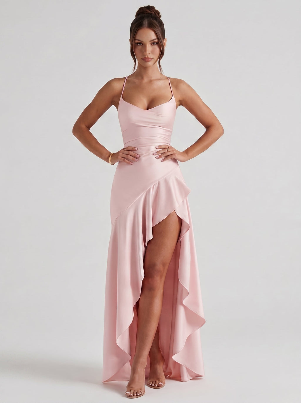 Renata - Abito da Gala in Raso