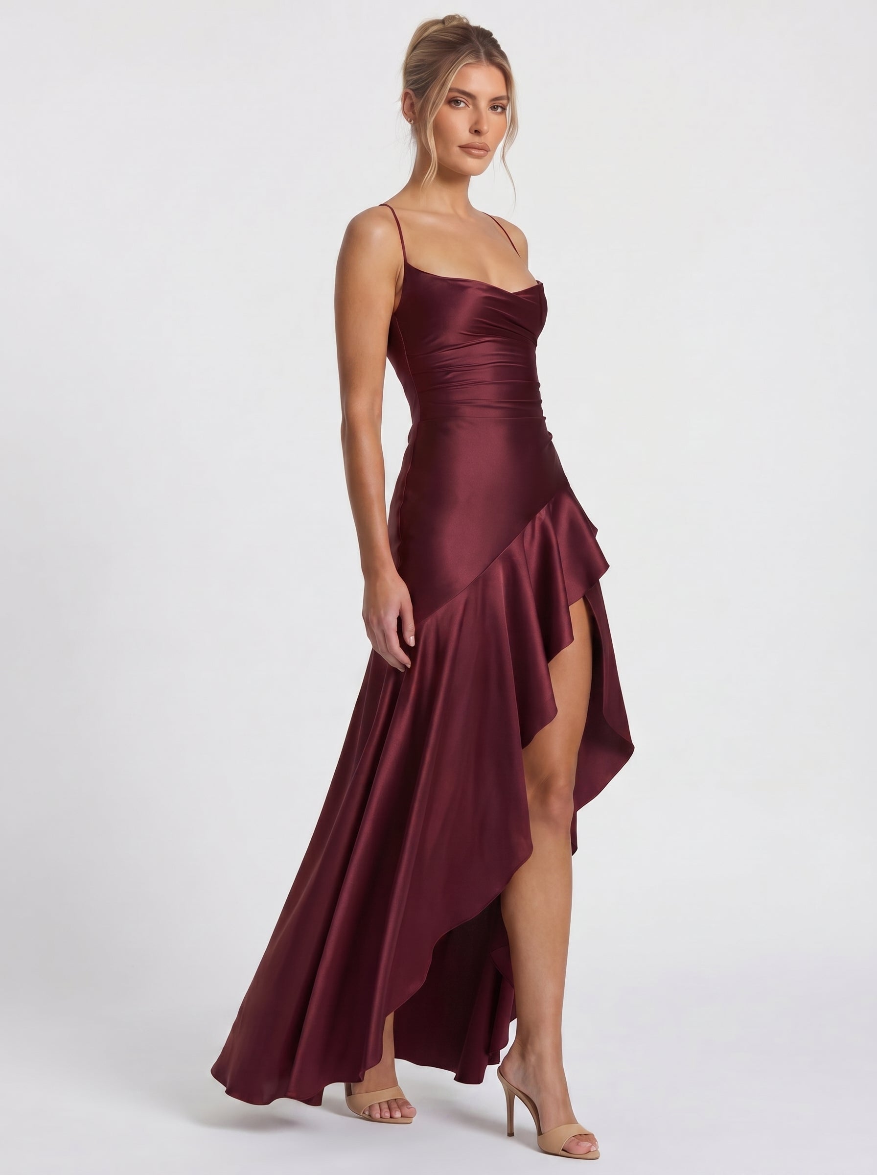 Renata - Abito da Gala in Raso