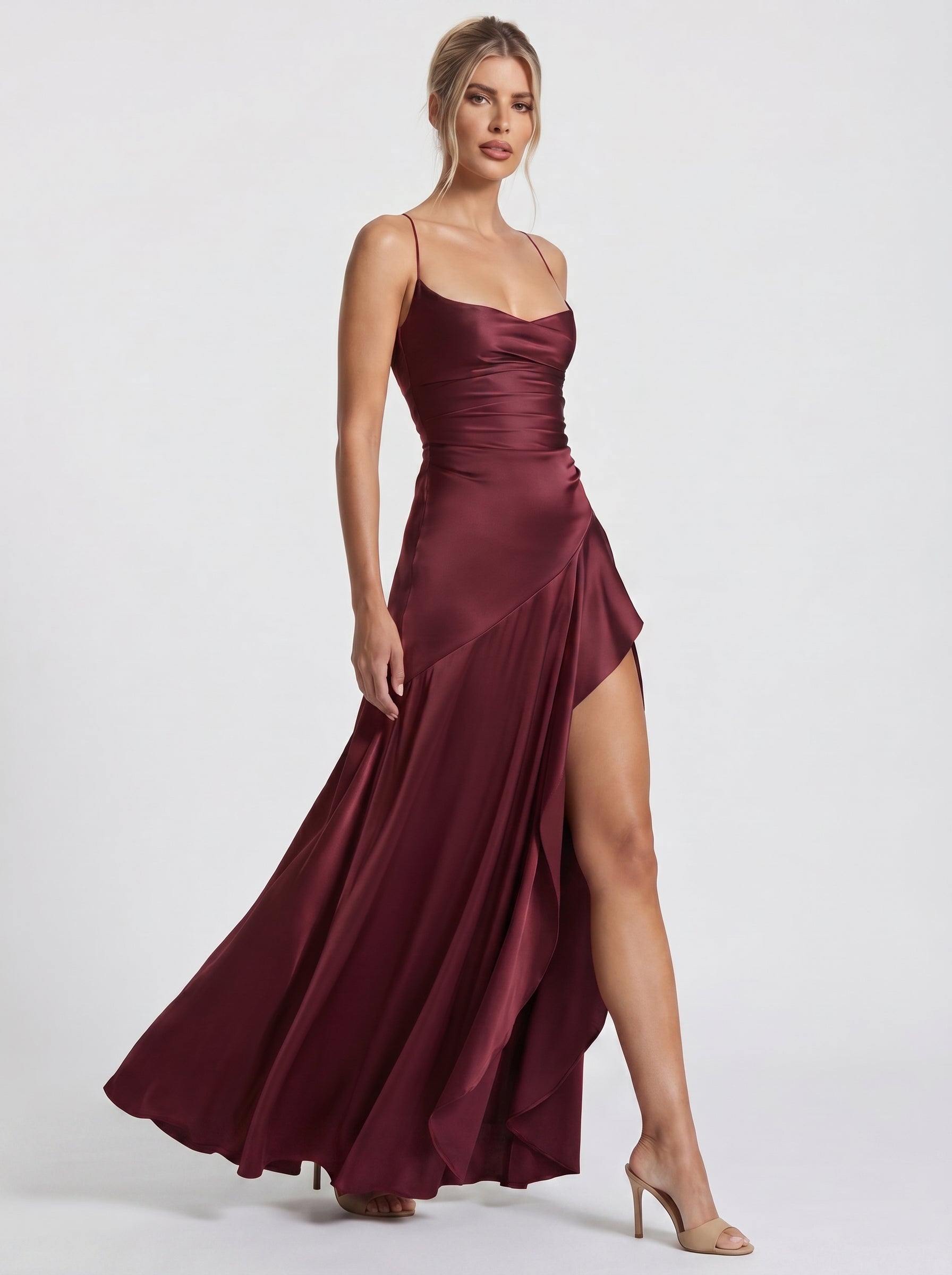 Renata - Abito da Gala in Raso