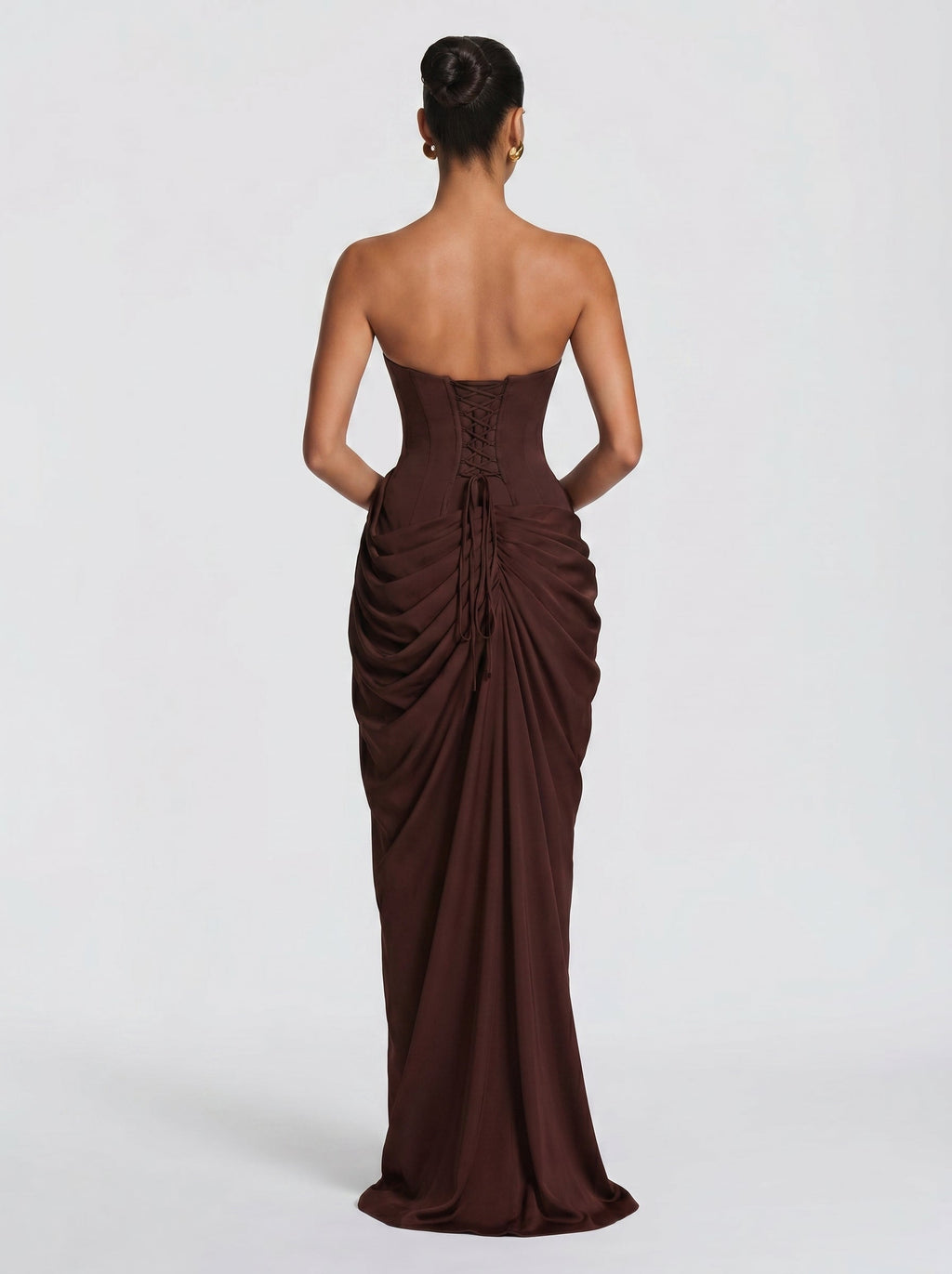 Cyra - Abito Lungo in Chiffon