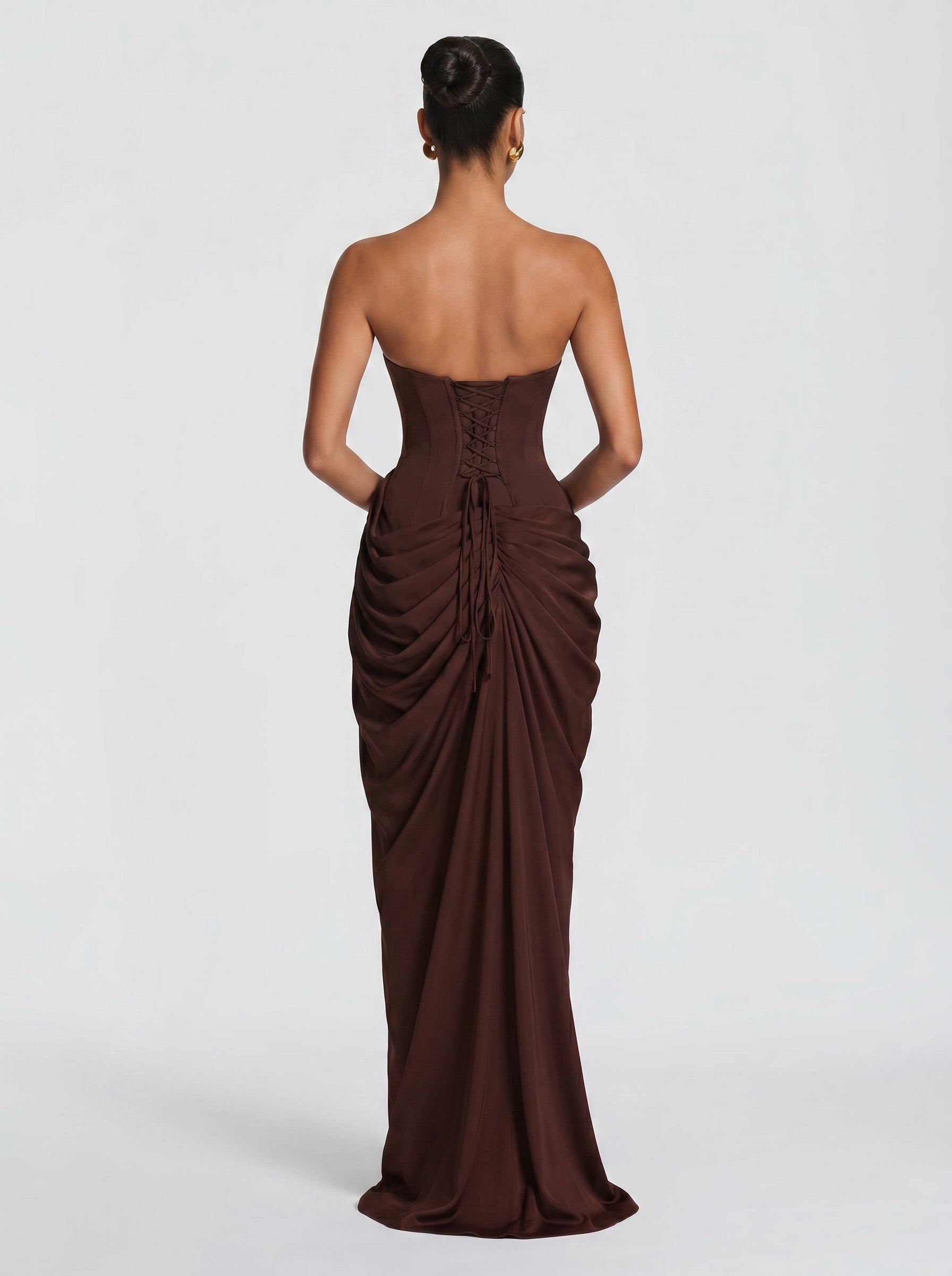 Cyra - Abito Lungo in Chiffon