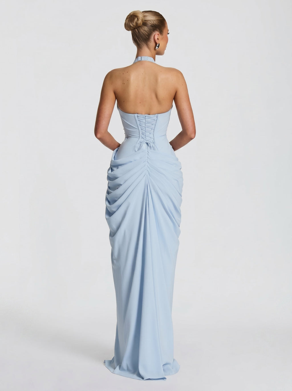 Anna - Abito Maxi in Chiffon con Scollo Halter