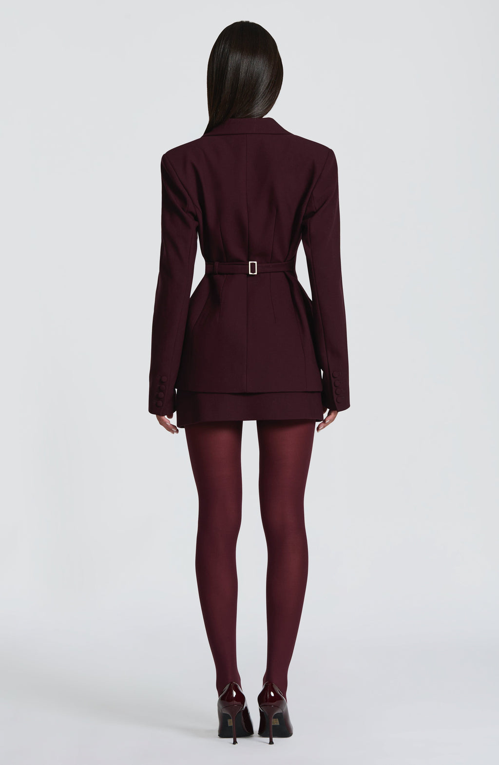 Claudia - Blazer Sartoriale Prugna