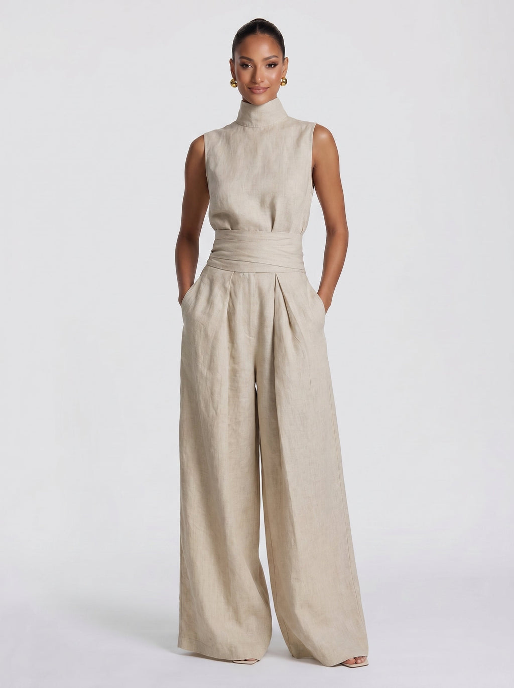 Ariadna - Completo da Gala in Palazzo con Collo Alto Premium